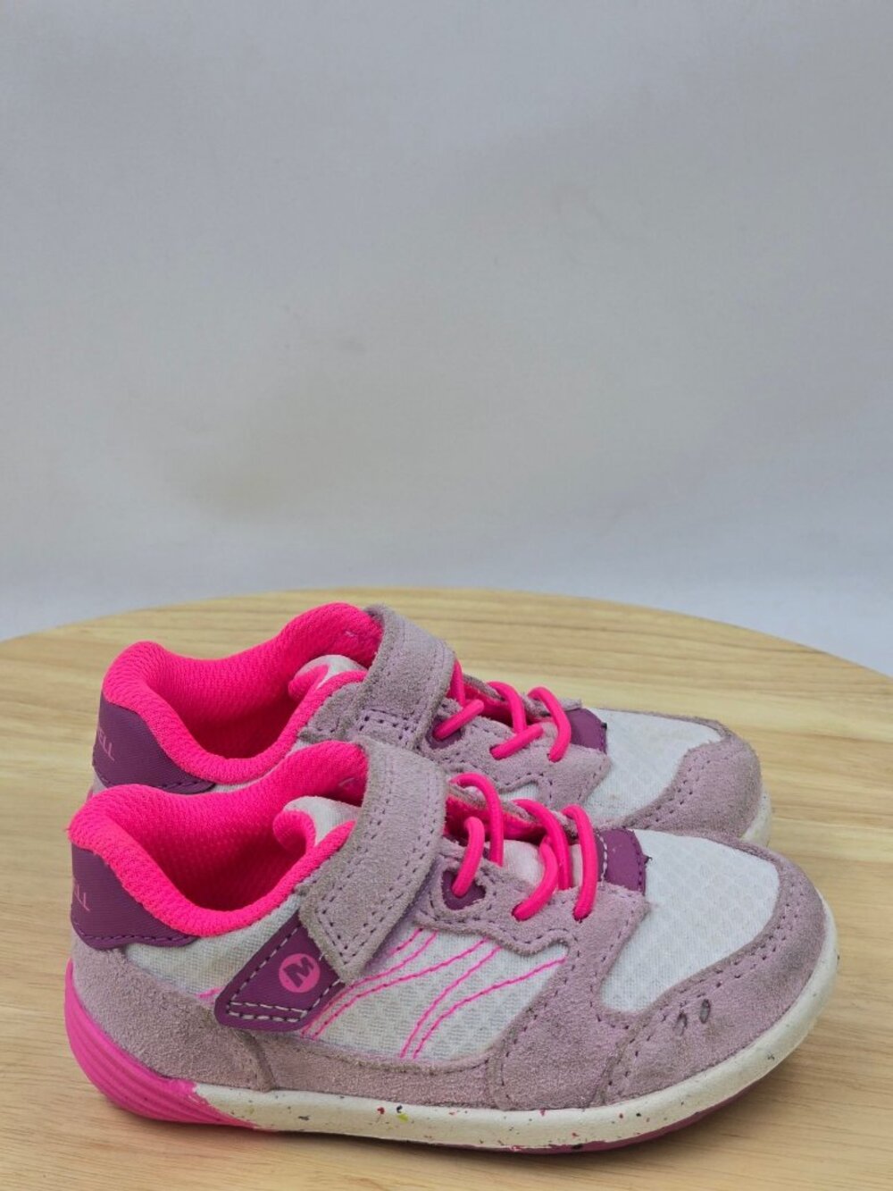 Merrell Kids Bare Steps A83 sneakers toddler girls sz 6M